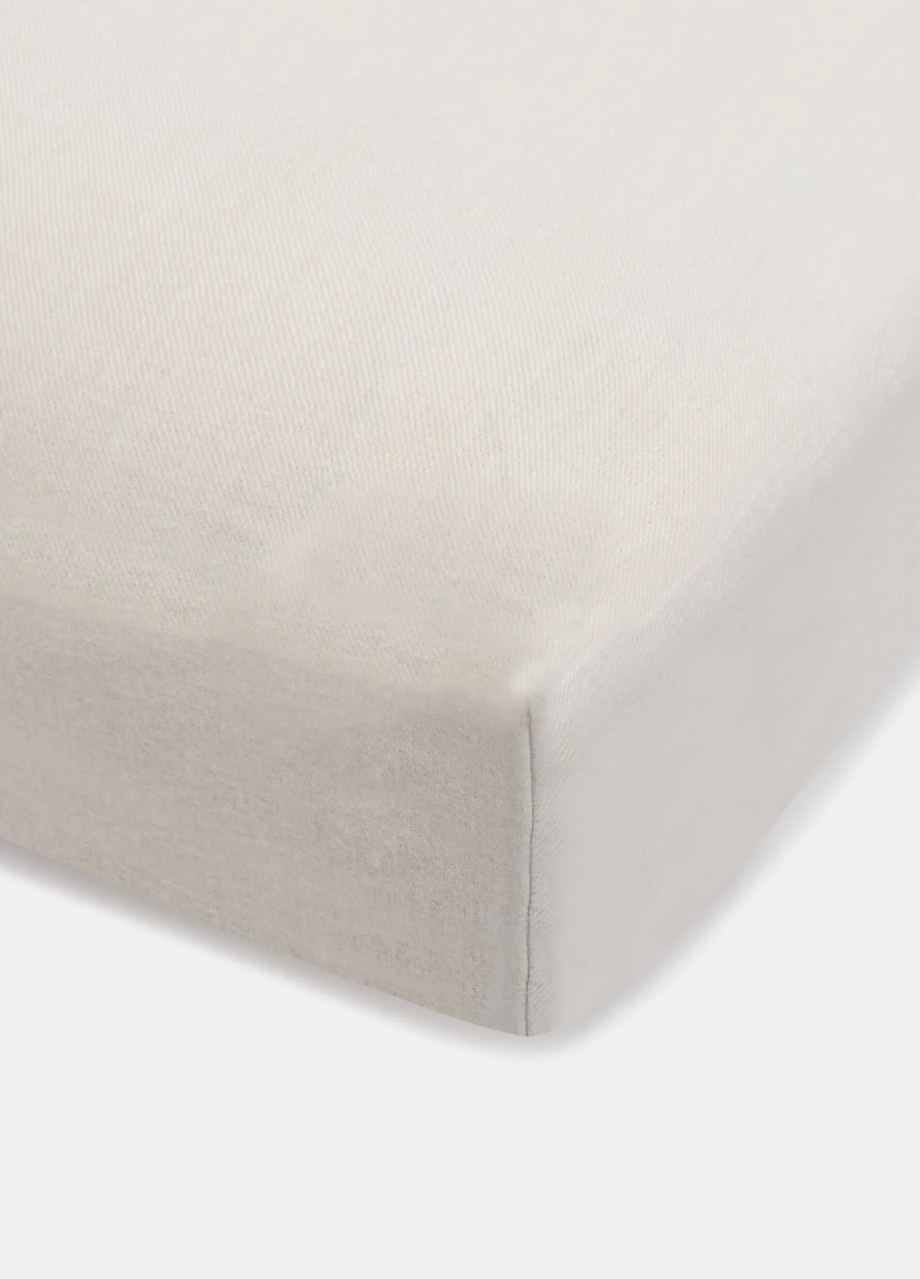 Lenzuolo con angoli a due piazze in flanella di cotone*Croff Clearance