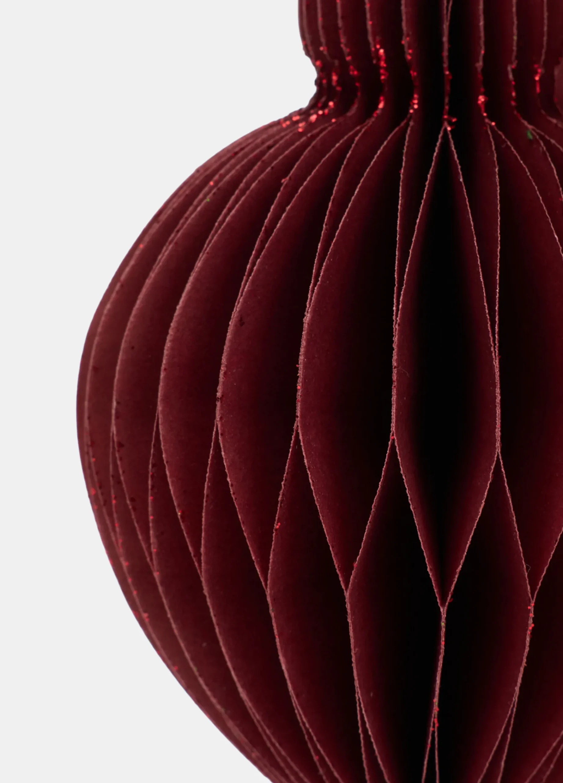Ornamento a goccia per albero di Natale in carta*Croff Clearance