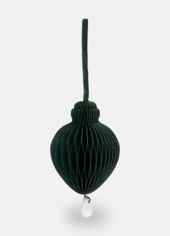 Ornamento a goccia per albero di Natale in carta*Croff Clearance