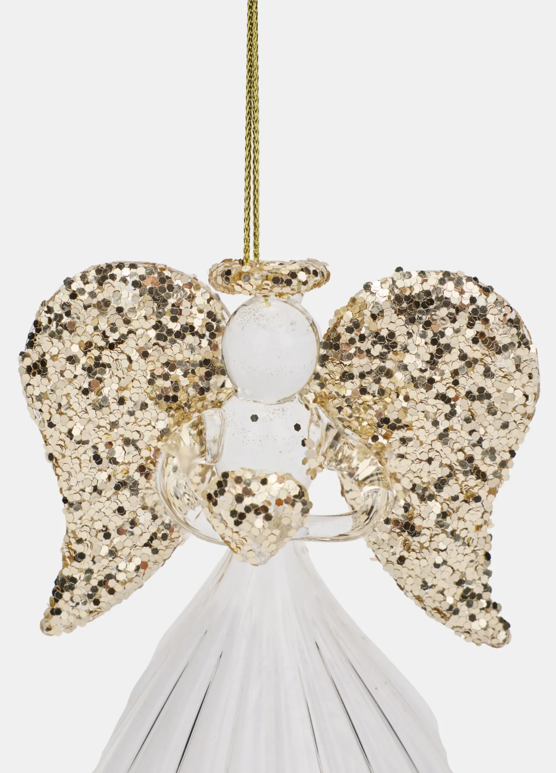 Ornamento angelo in vetro*Croff Online