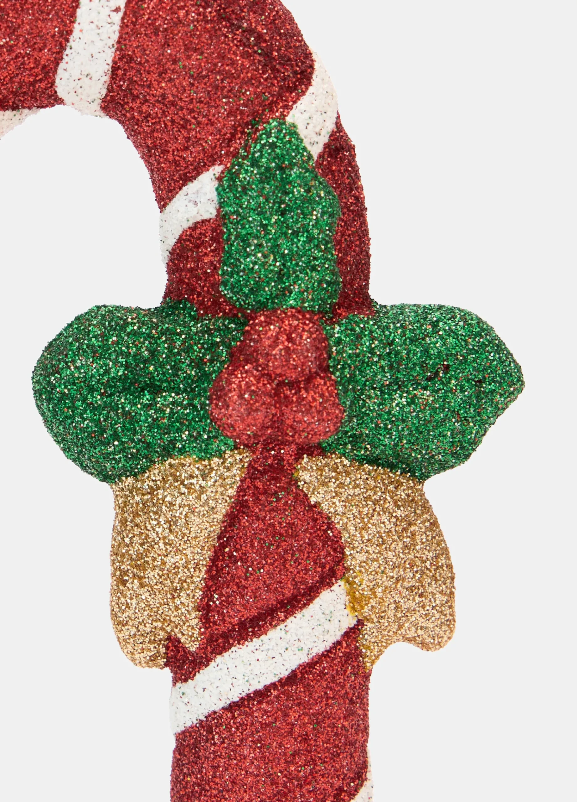 Ornamento bastoncino di zucchero glitterato*Croff Discount