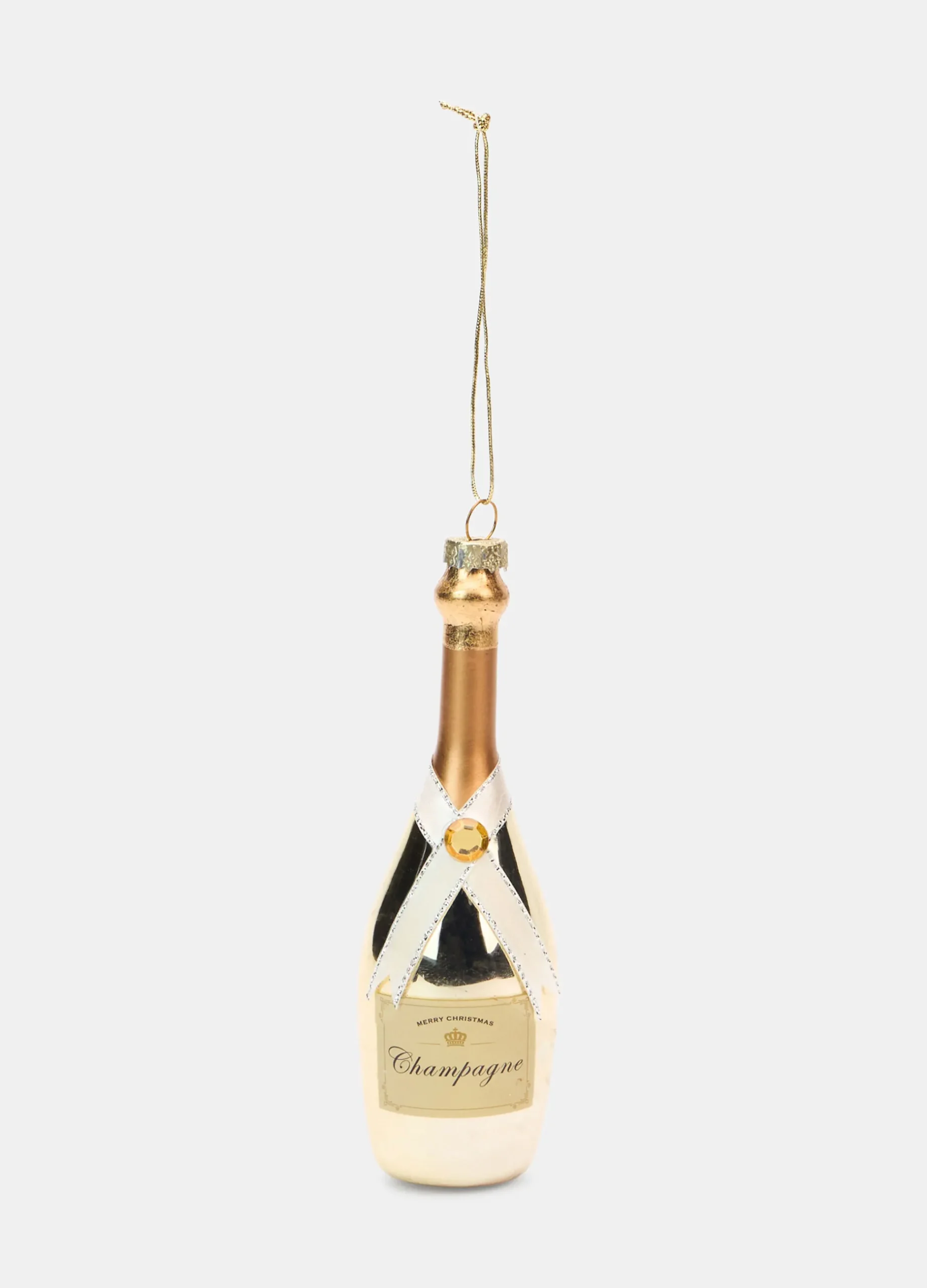 Ornamento bottiglia di champagne*Croff Online