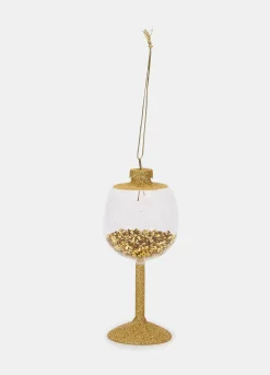 Ornamento calice in vetro*Croff Clearance