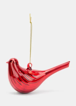 Ornamento colomba in vetro*Croff Hot