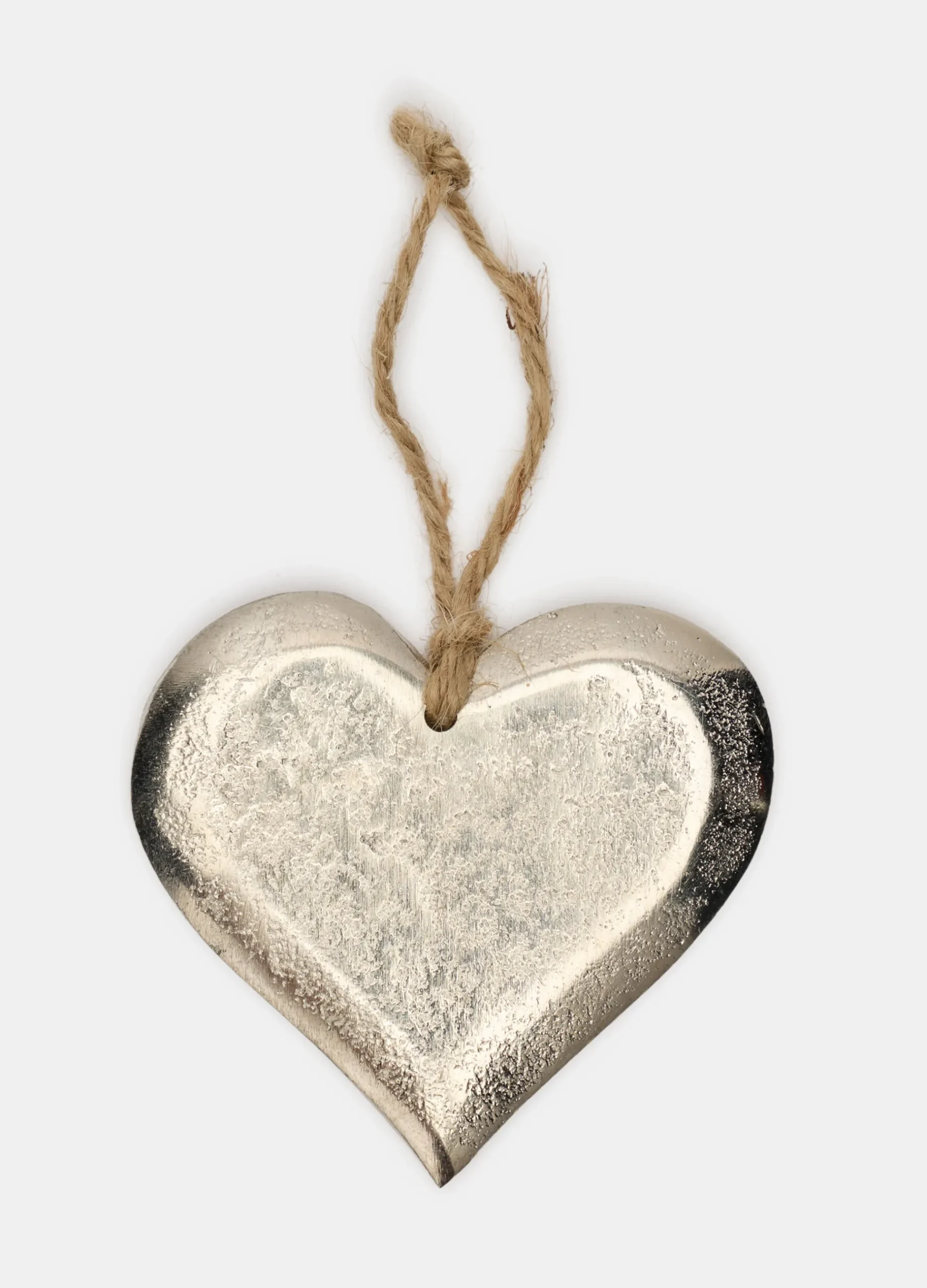 Ornamento cuore in metallo anticato*Croff Hot