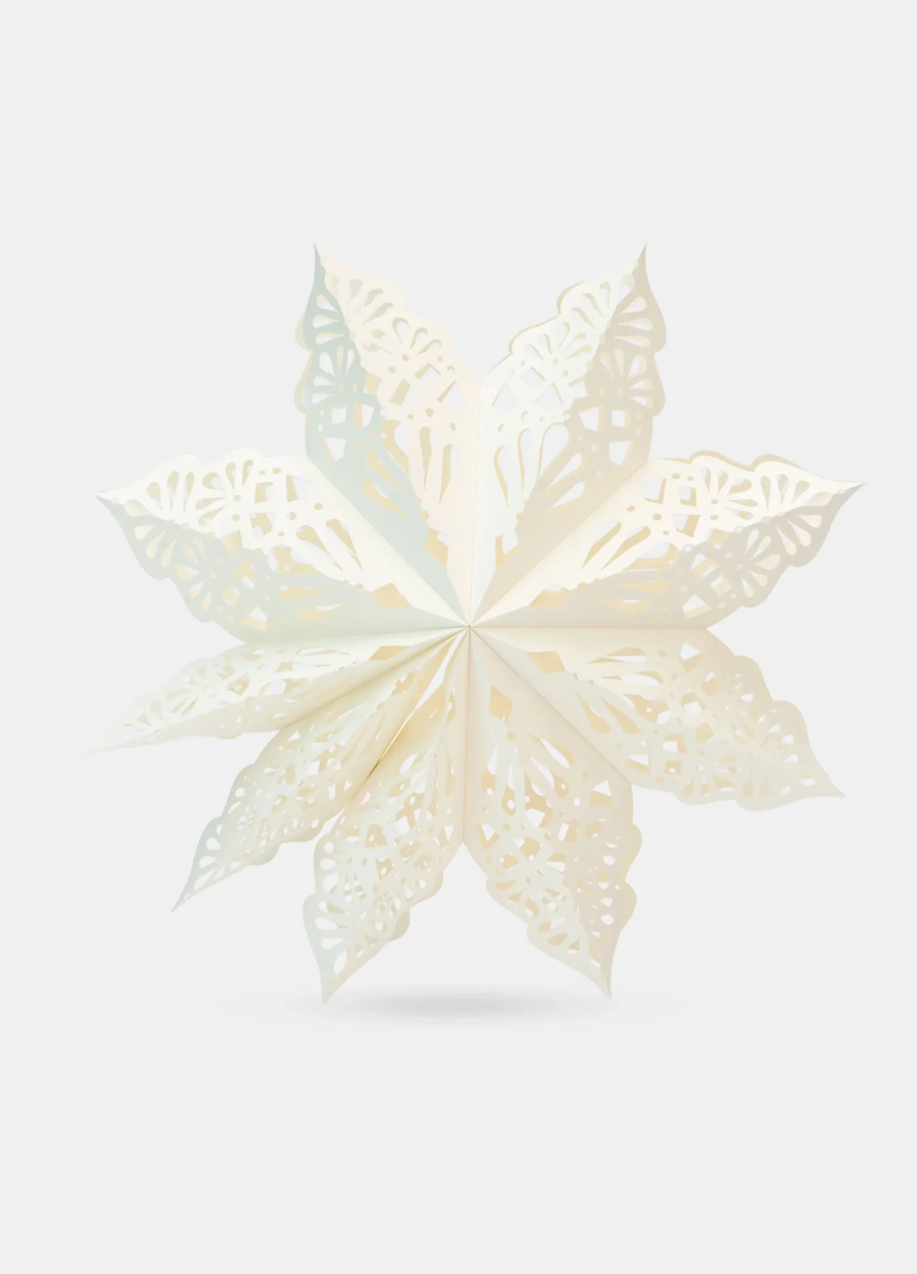Ornamento grande a stella in carta*Croff New