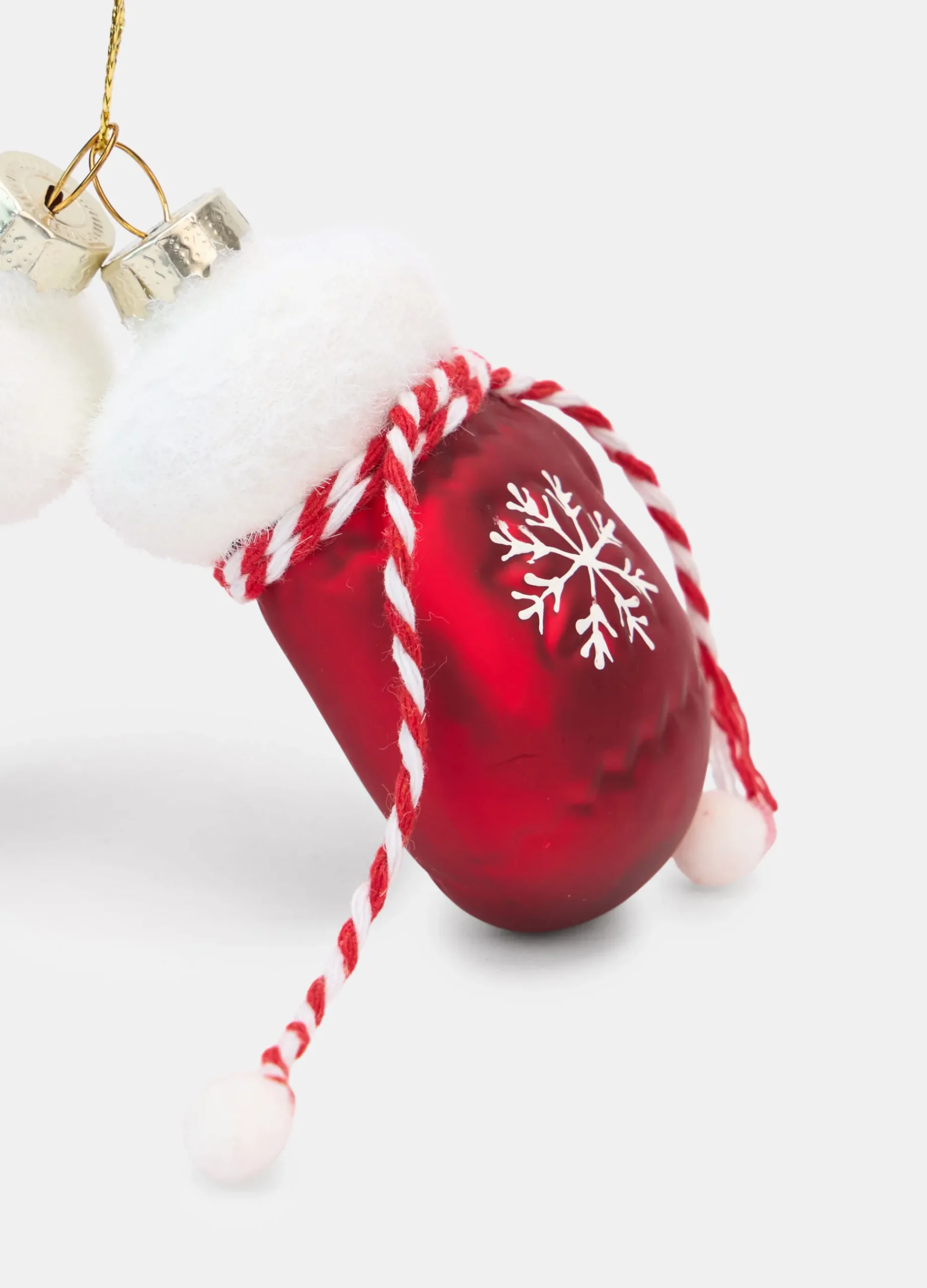Ornamento guanti di Babbo Natale*Croff