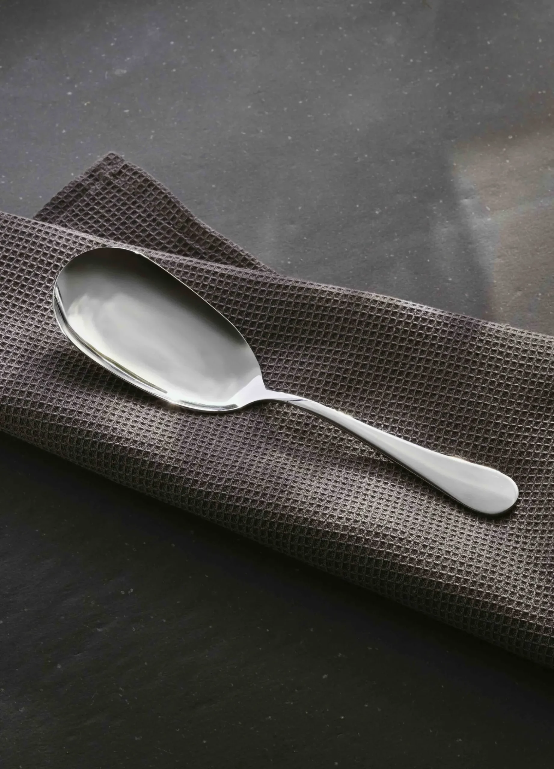 Pala riso in acciaio Made in Italy*Croff