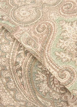 Parure copripiumino a due piazze motivo cashmere*Croff