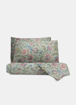 Parure copripiumino a due piazze con motivo floreale*Croff New