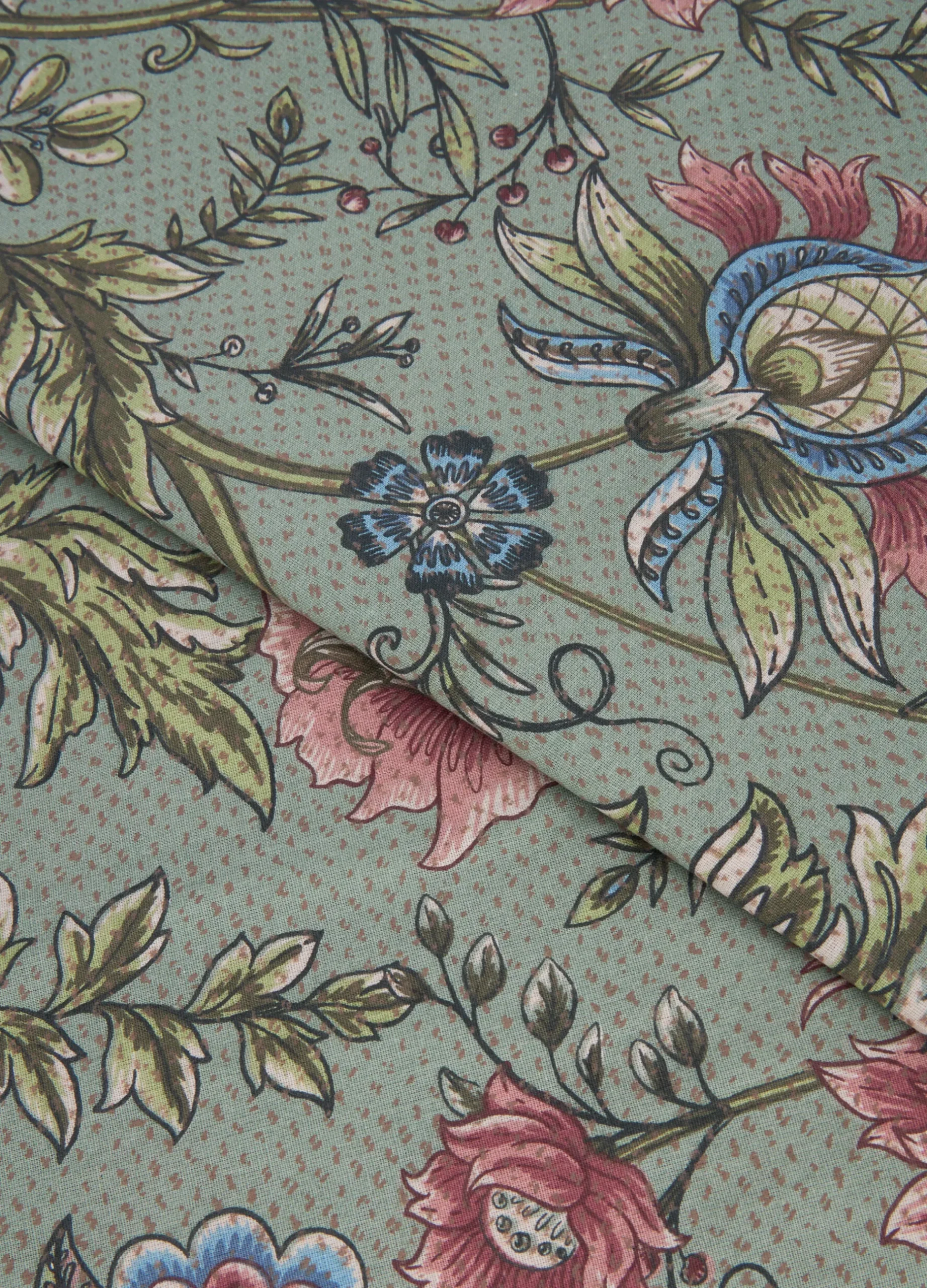 Parure copripiumino a due piazze con motivo floreale*Croff New