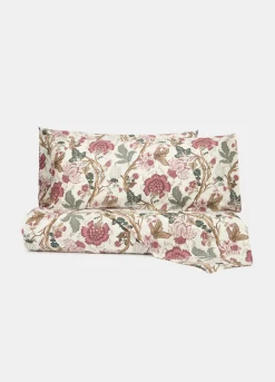 Parure copripiumino singolo in cotone con stampa floreale*Croff Sale