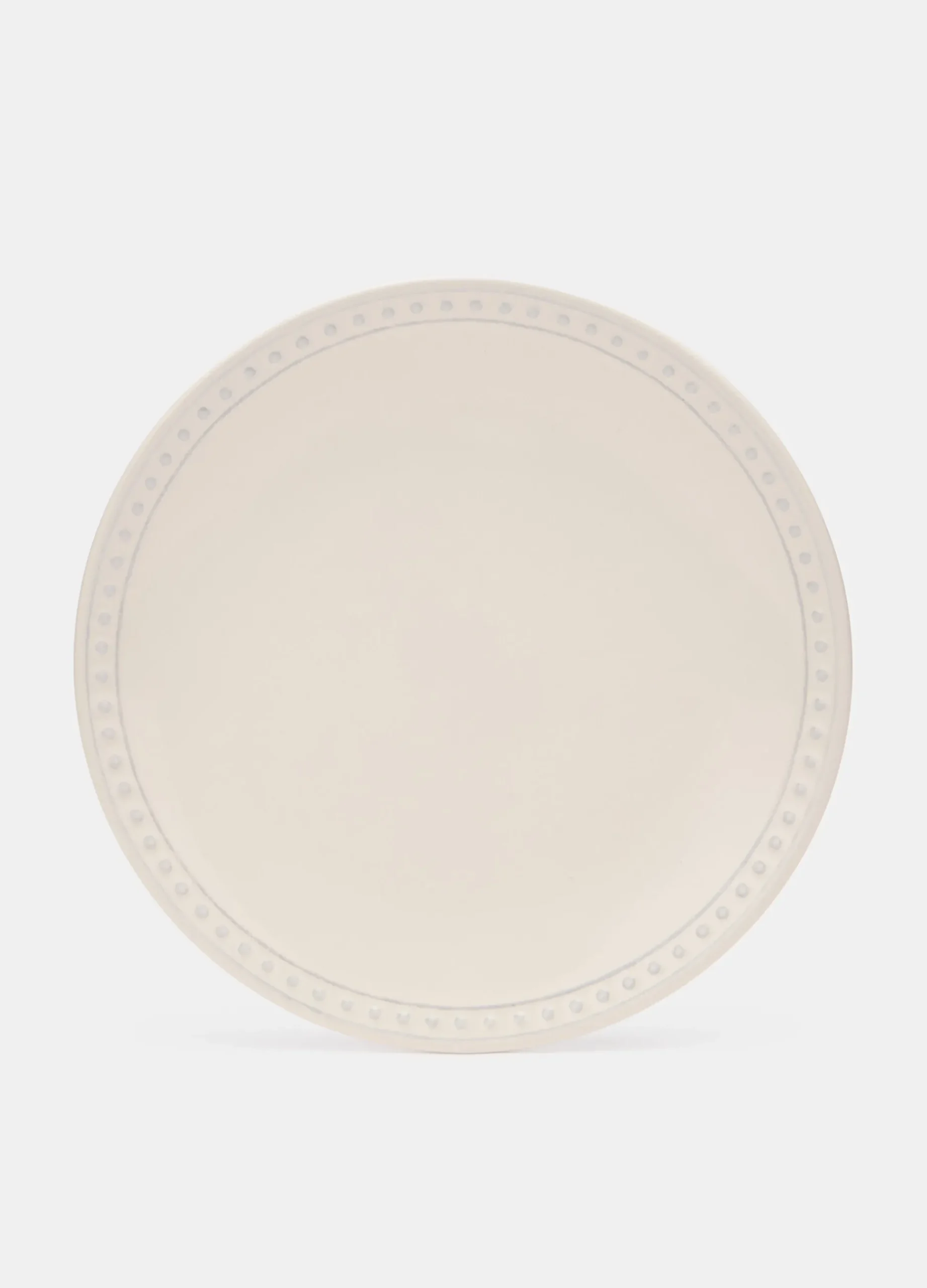 Piattino da dessert in ceramica con bordo*Croff