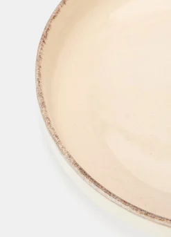 Piatto fondo in ceramica con bordo*Croff Online
