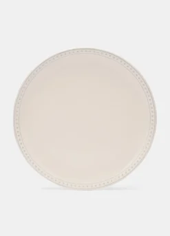 Piatto piano in ceramica con bordo*Croff Discount