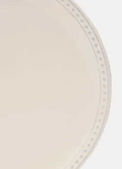 Piatto piano in ceramica con bordo*Croff Discount