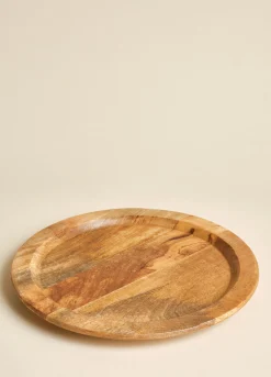 Piatto portata in legno di mango*Croff Online