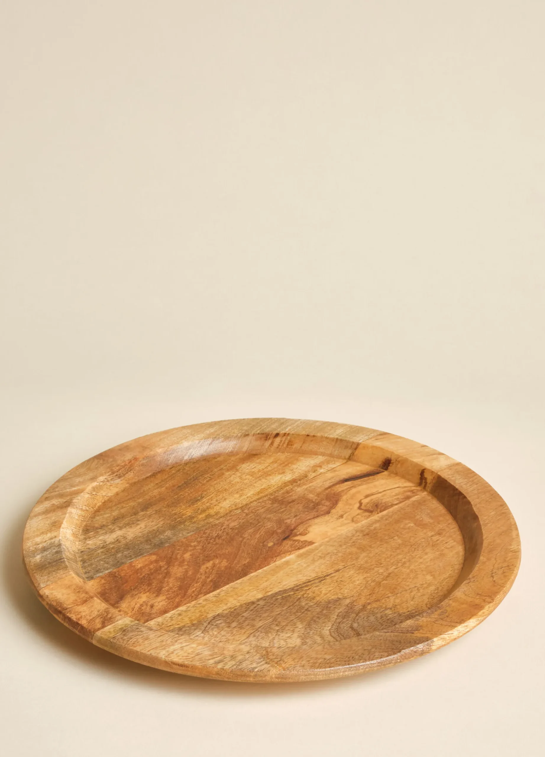 Piatto portata in legno di mango*Croff Online
