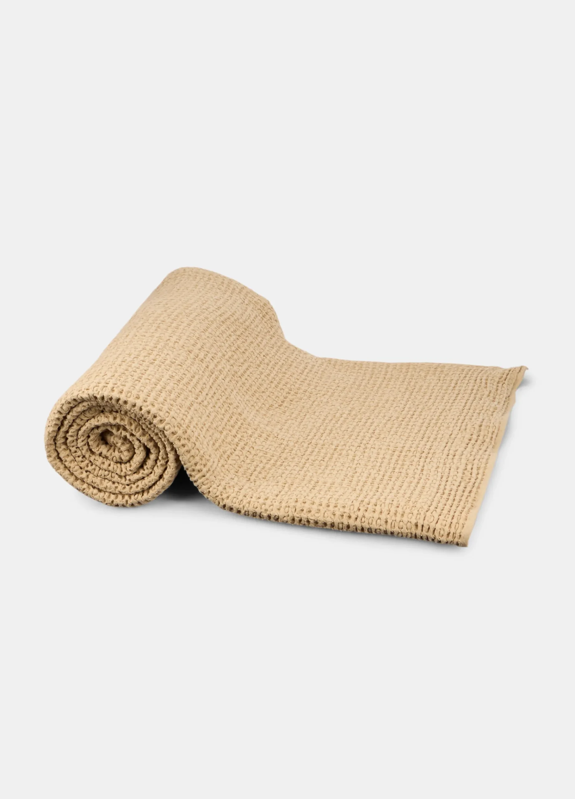 Plaid a due piazze in cotone a nido d'ape*Croff Online