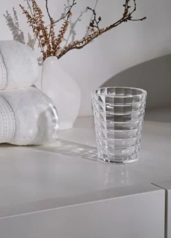 Porta spazzolino in plastica lavorata*Croff Outlet