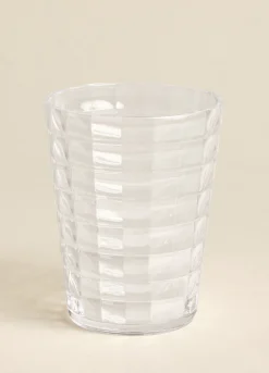Porta spazzolino in plastica lavorata*Croff Outlet