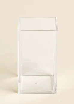 Porta spazzolino squadrato in plastica*Croff