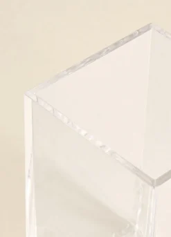 Porta spazzolino squadrato in plastica*Croff