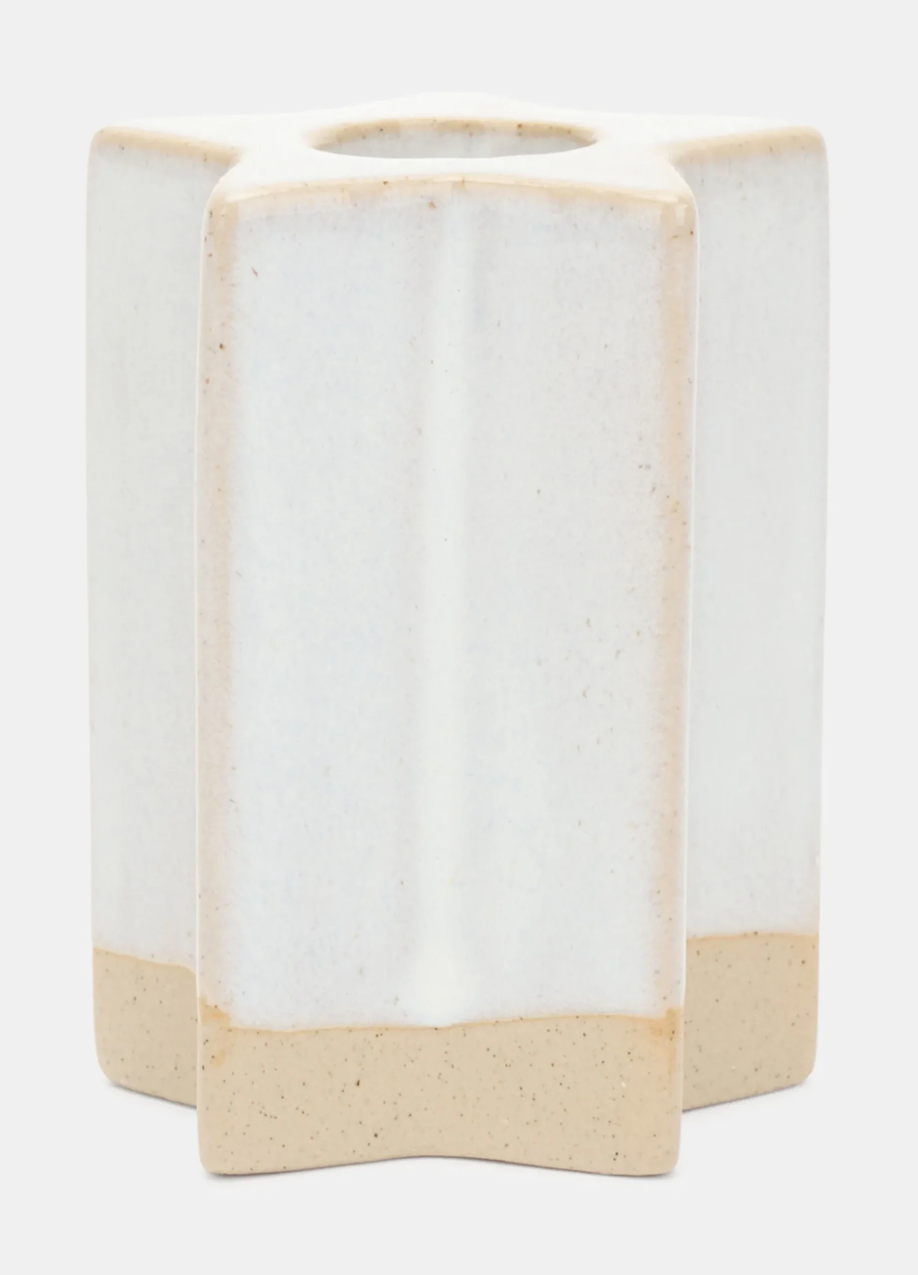 Portacandela a stella in ceramica*Croff Outlet