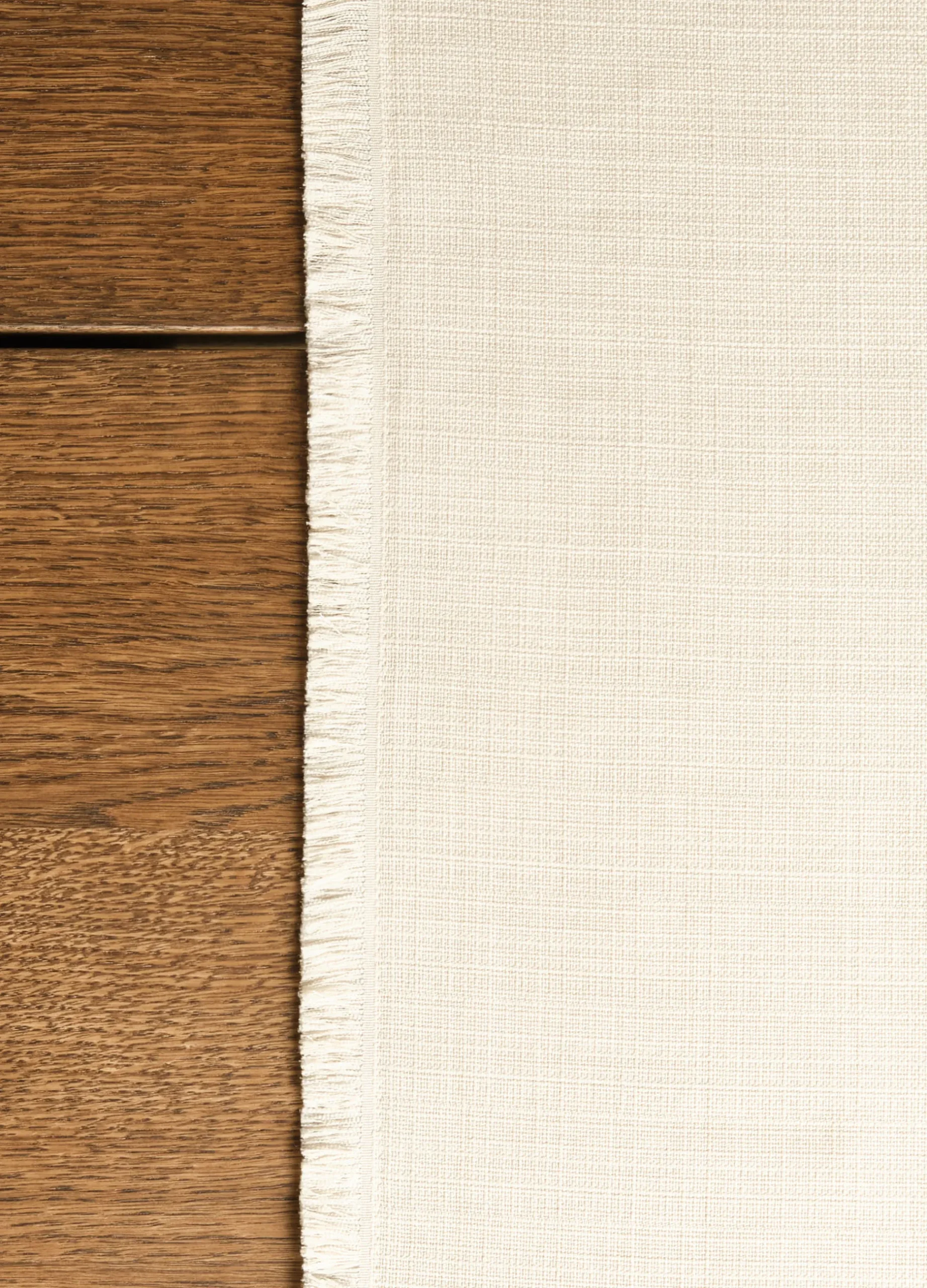 Runner antimacchia con frange*Croff Discount
