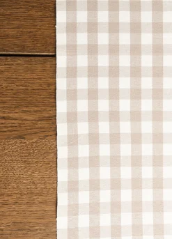 Runner in cotone a quadretti*Croff Sale