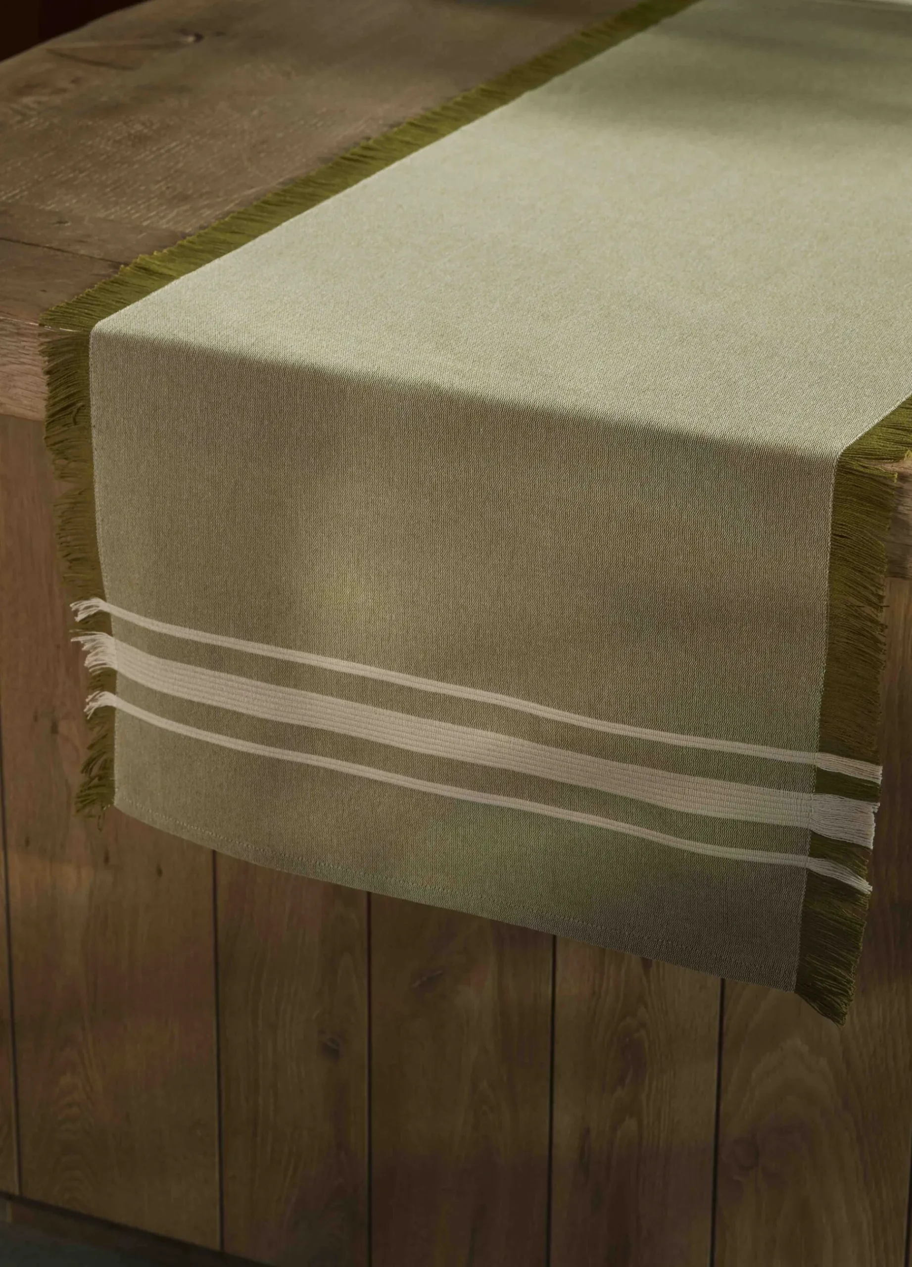Runner in cotone bio con nappine*Croff Sale