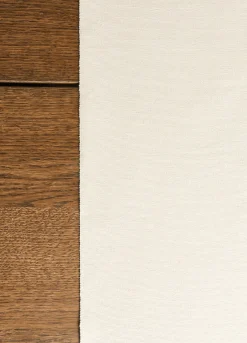 Runner in cotone bio con frange*Croff Sale