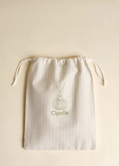 Sacchetto di puro cotone per cipolle*Croff Sale
