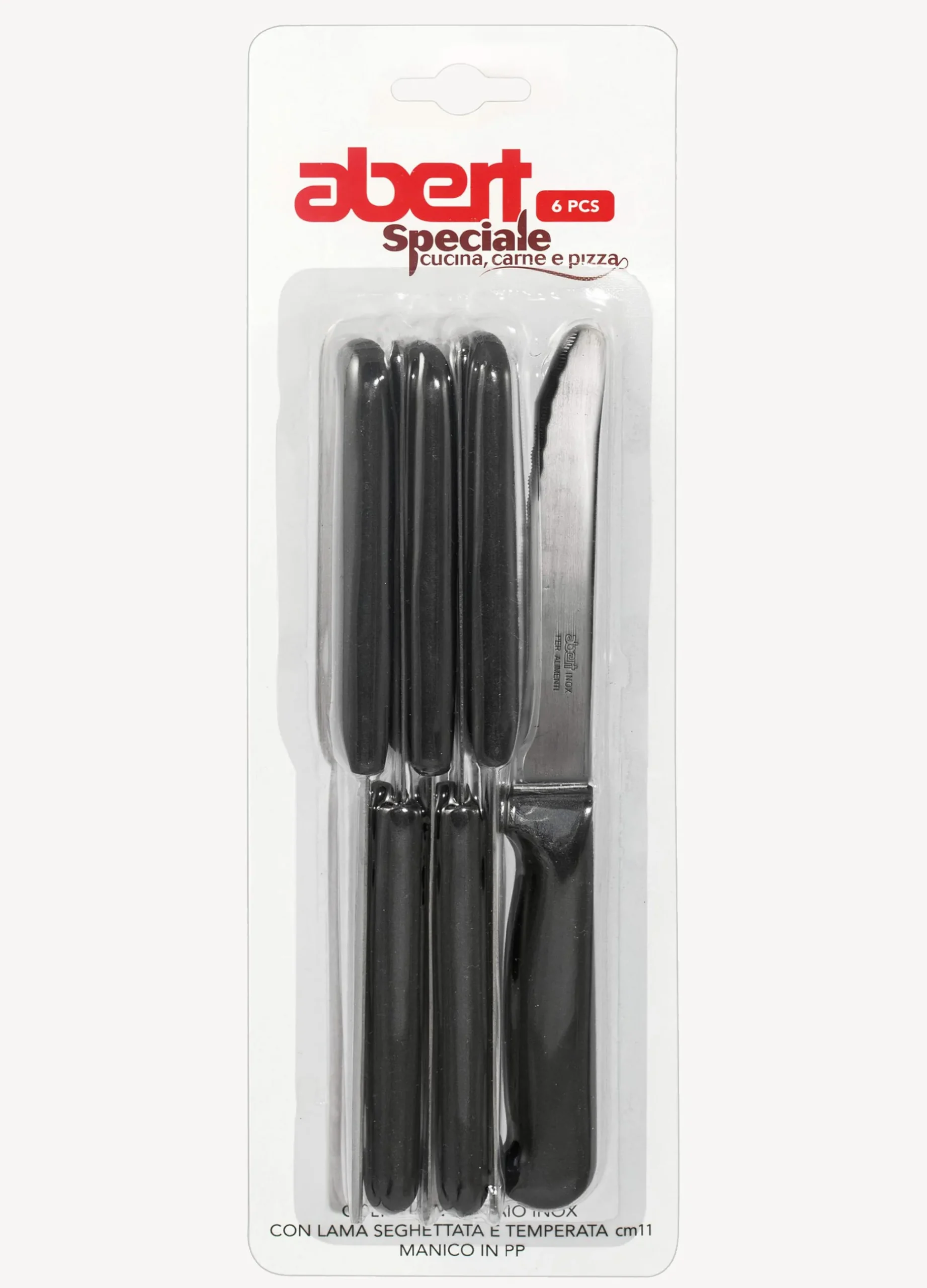 Set 6 coltelli in acciaio inox*Croff Online
