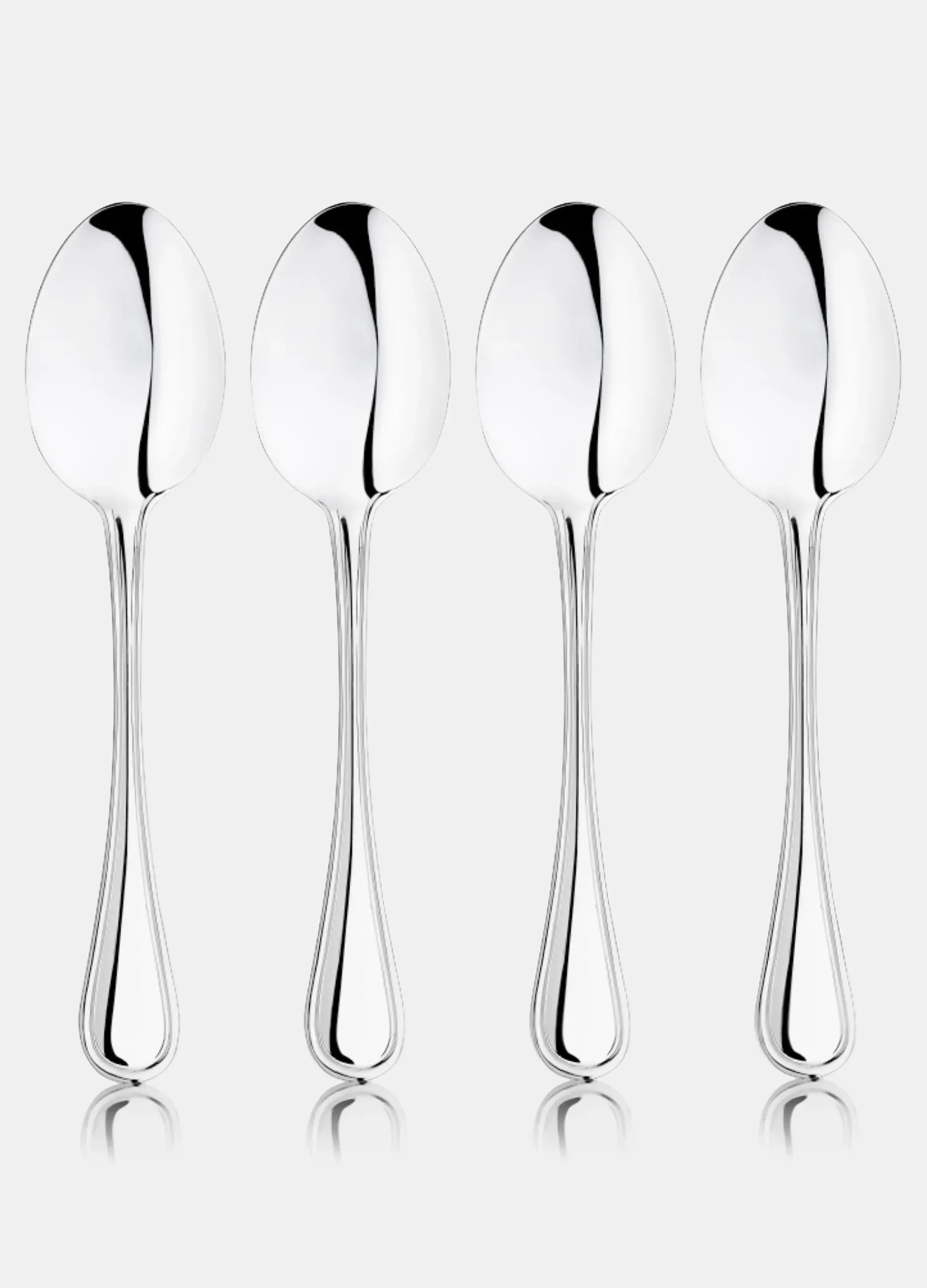 Set 4 cucchiaini in acciaio*Croff Discount