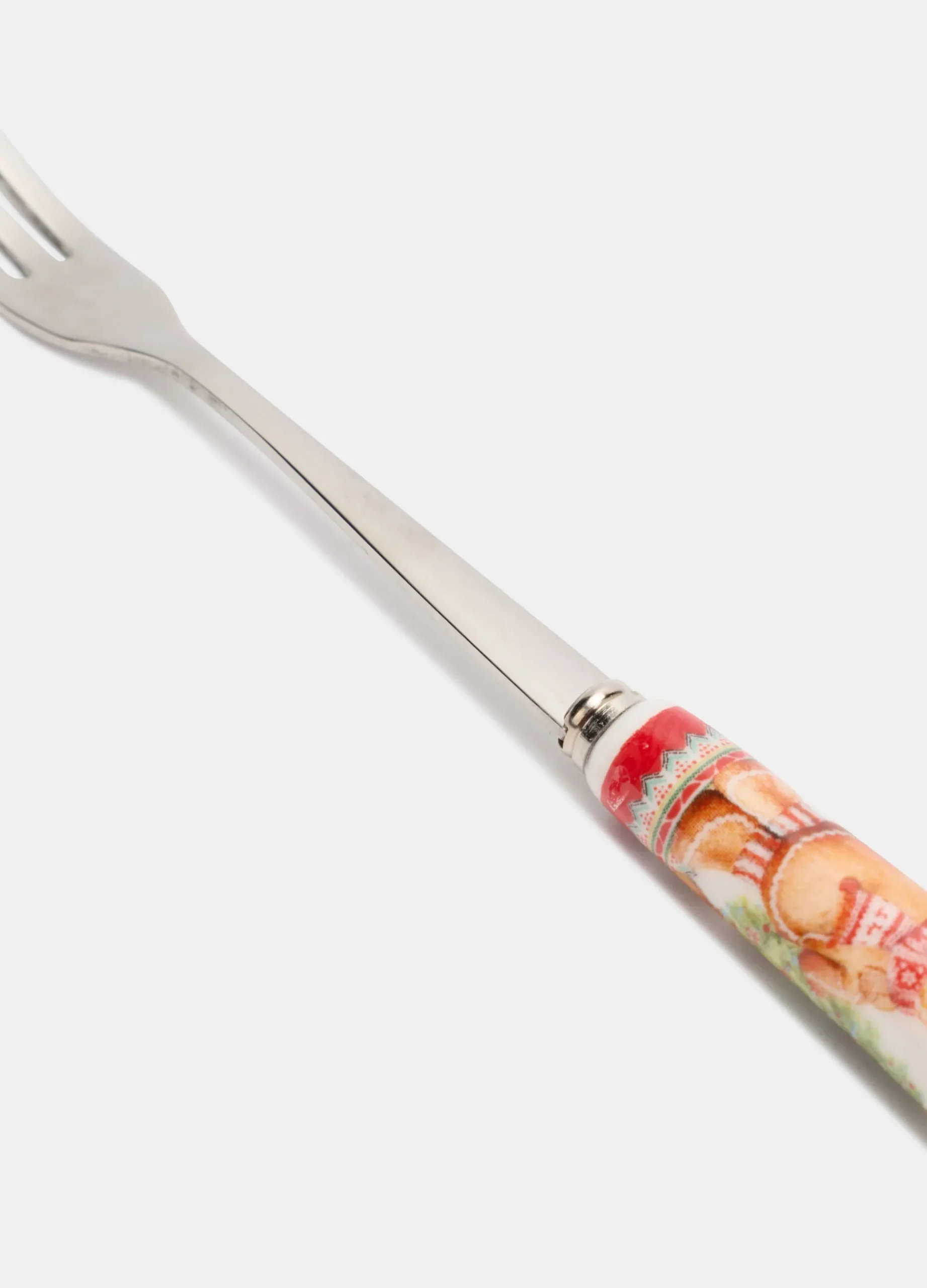 Set 4 forchettine da dessert natalizie*Croff Online