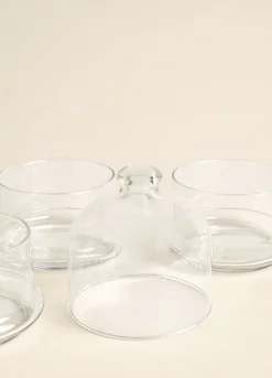 Set 4 pezzi patisserie in vetro*Croff Discount