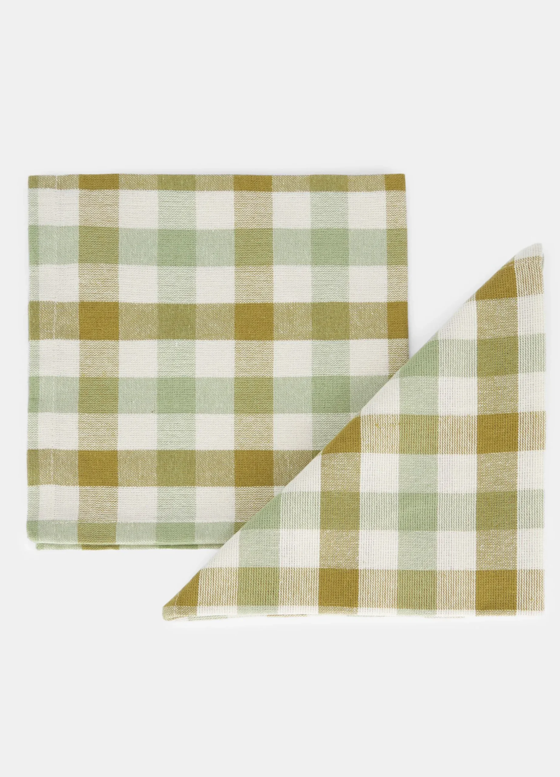 Set 2 tovaglioli in puro cotone biologico*Croff Outlet