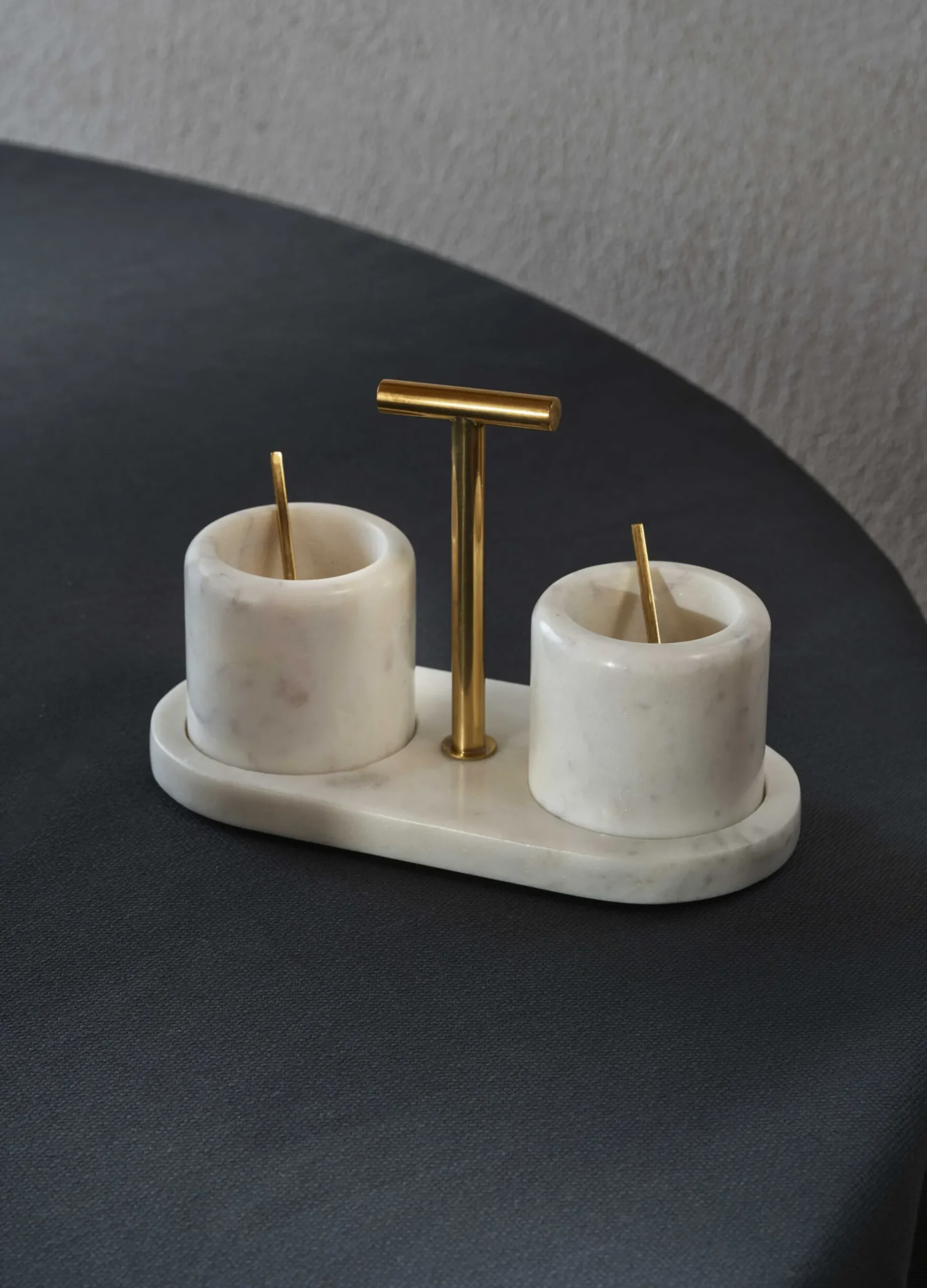 Set condimenti in marmo*Croff Clearance