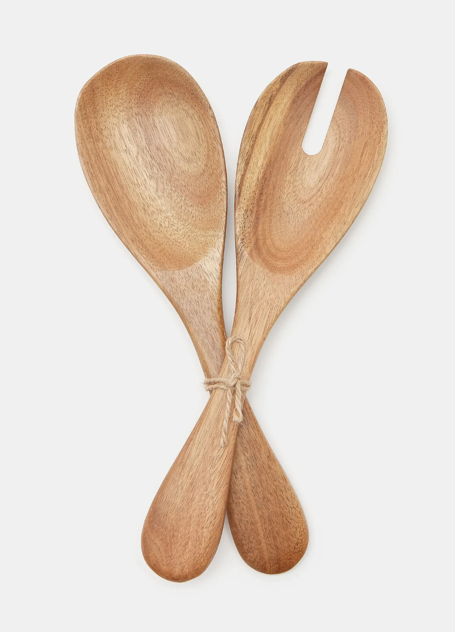 Set posate per insalata in acacia*Croff New