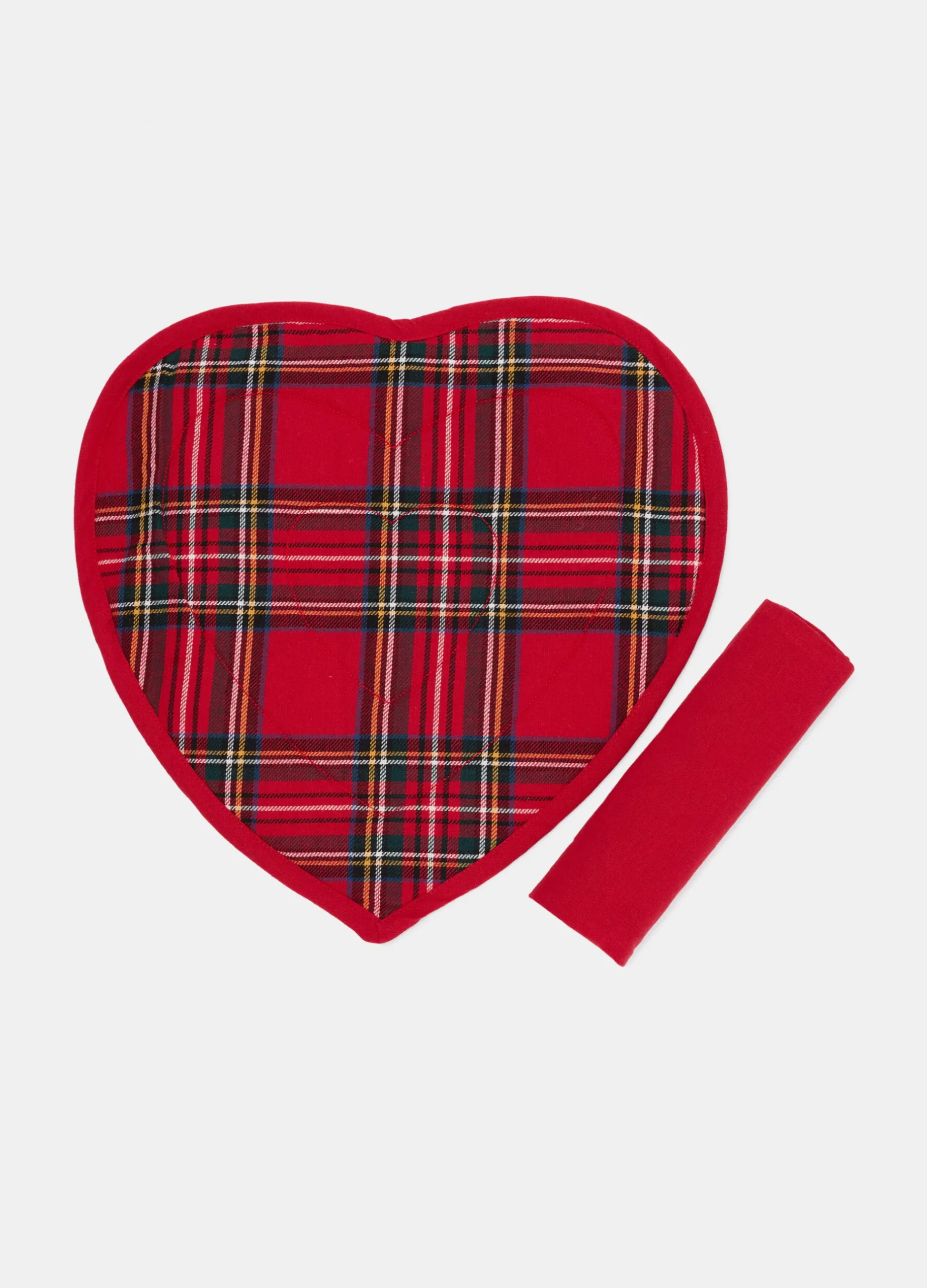 Set tovaglietta cuore e tovagliolo in cotone*Croff Outlet