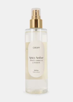 Spray ambiente e tessuti Ambra Speziata Made in Italy*Croff Hot