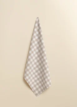 Strofinaccio da cucina in cotone a quadretti*Croff Outlet