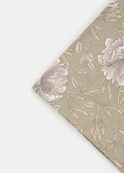 Strofinaccio in cotone con stampa a fiori*Croff