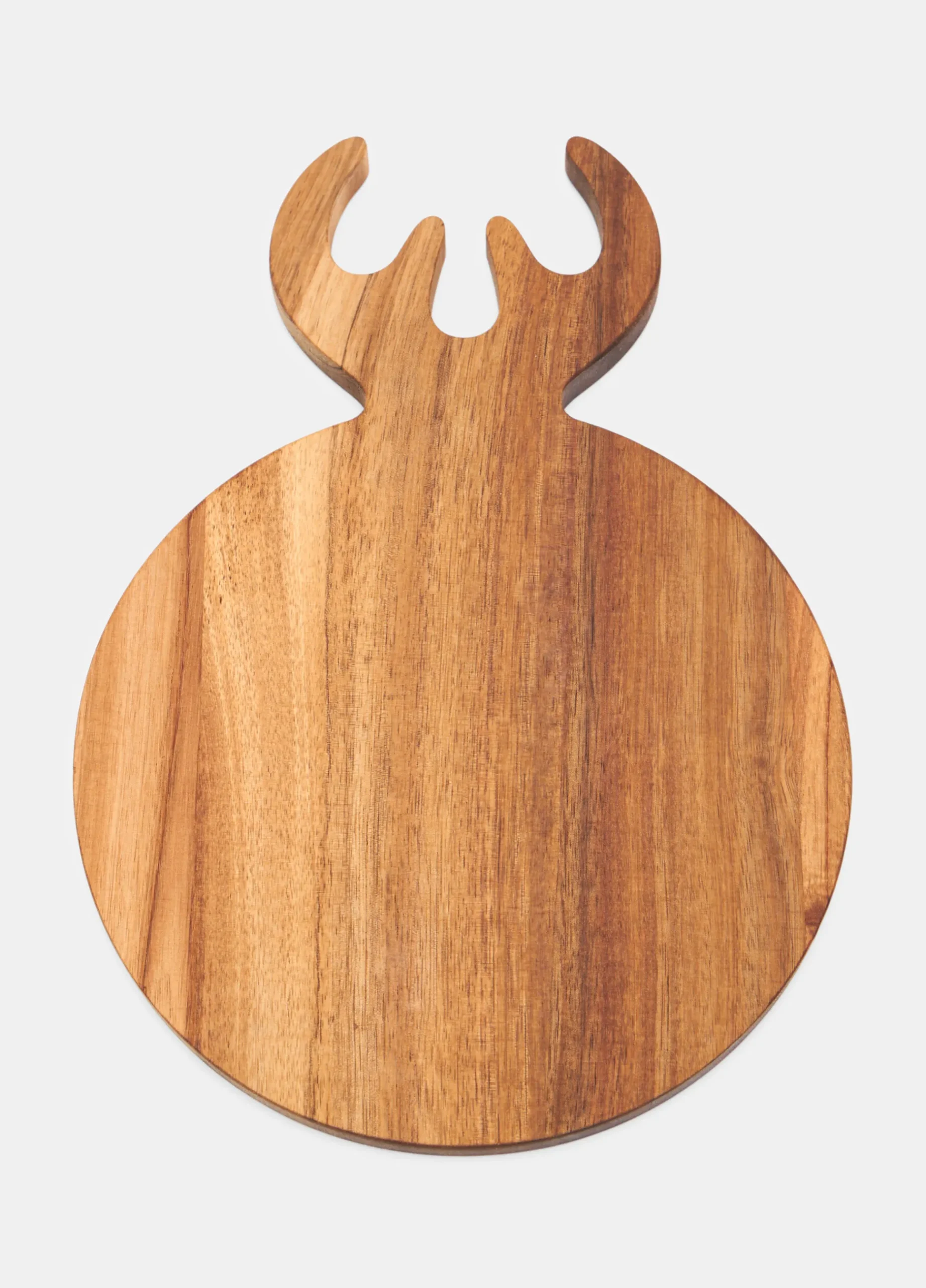 Tagliere corna grande in legno naturale*Croff Hot