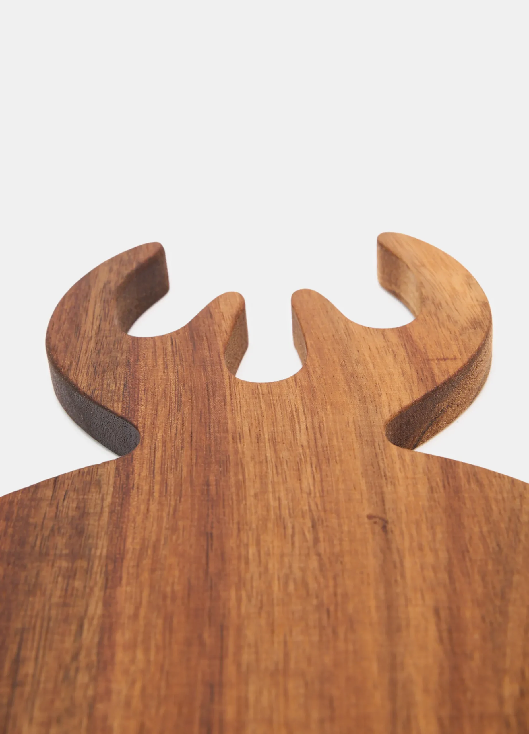 Tagliere corna grande in legno naturale*Croff Hot