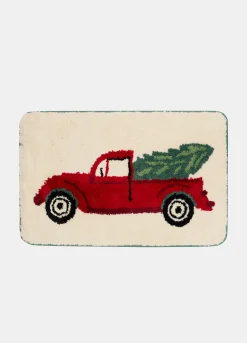 Tappetino bagno con albero di Natale*Croff