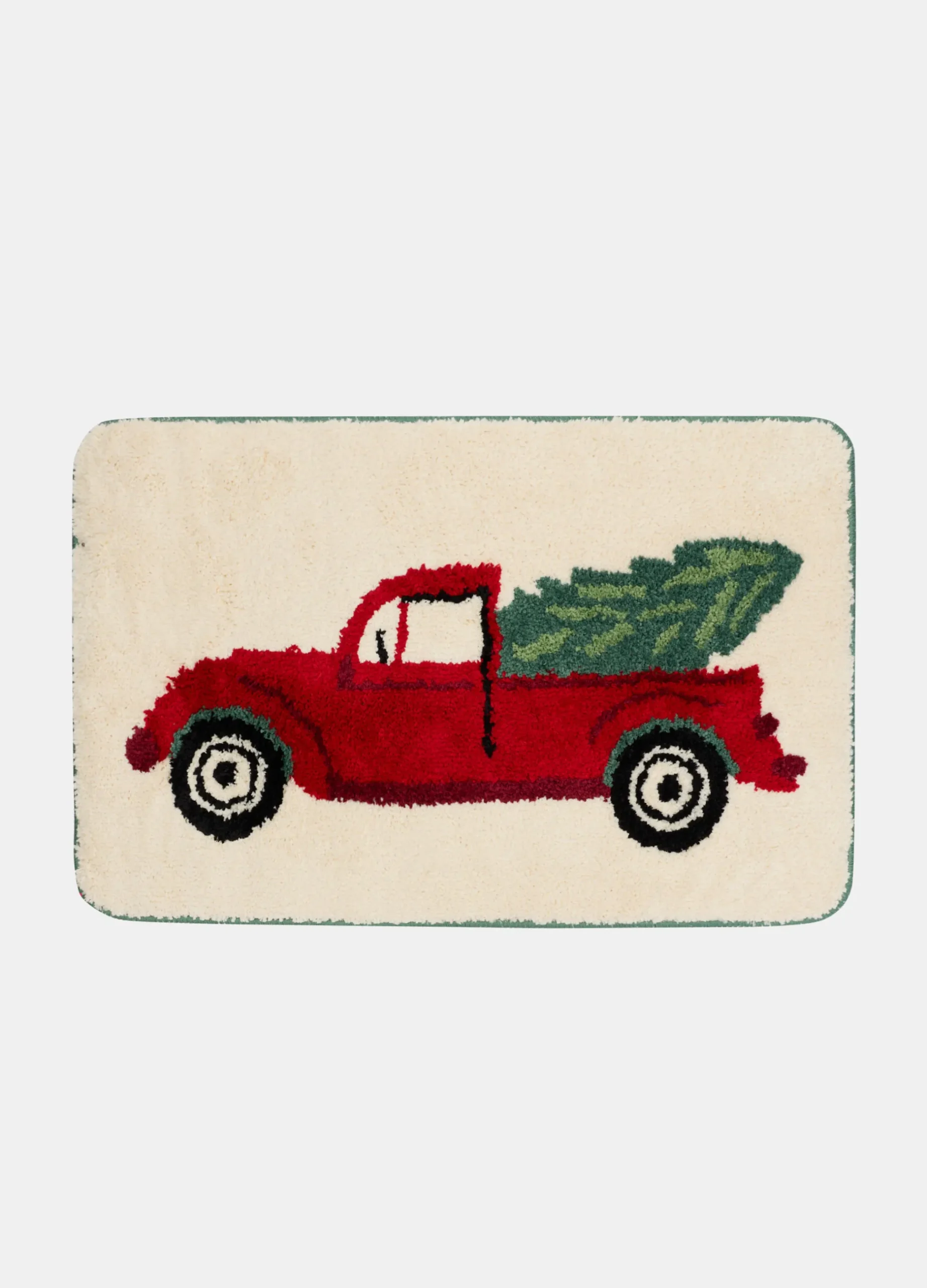 Tappetino bagno con albero di Natale*Croff