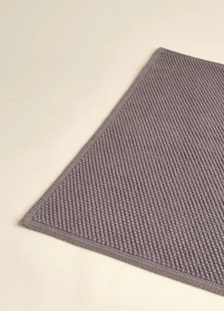 Tappetino bagno in cotone con motivo 3D*Croff Online