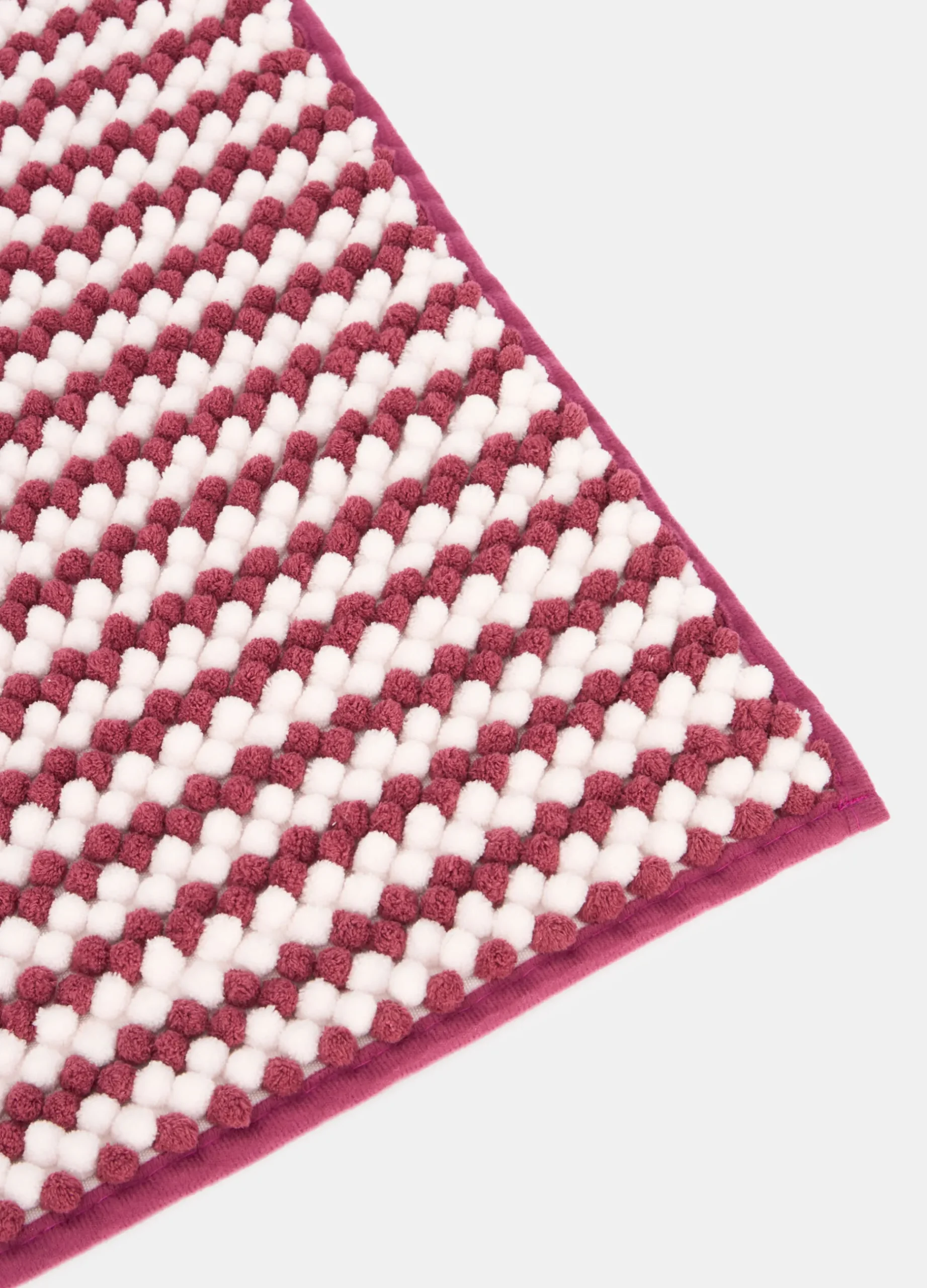 Tappetino in microfibra a righe*Croff New